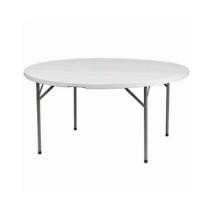 white round table