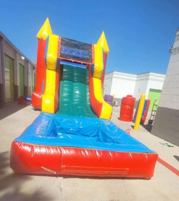 Adventure Combo Castle with slide and pool